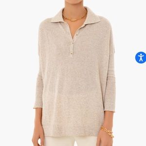 Tuckernuck Ecru Clayton Knit Polo